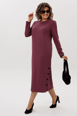 Платье ANELLI 1755 рябиновая волна  фото 7