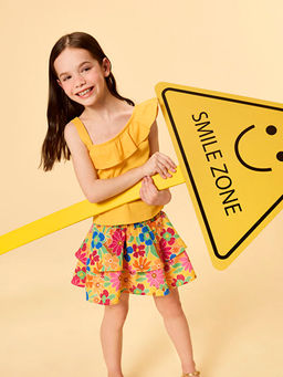 U Yaka Ka?korse F?rf?rl? K?z ?ocuk Ti??rt