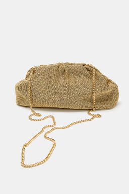 BOLSO SOBRE CUERPO TRENZADO / Oro - Zara фото 4