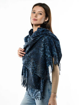 Яркий палантин с анималистичным принтом - Pretty mania фото 10