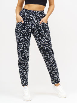 953 Брюки "Черный/микки"