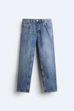 SLIM FIT CROPPED JEANS - Zara фото 6