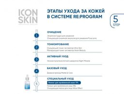 Инновационный пилинг 11% для лица с кислотами. Комбинированная, жирная, проблемная кожа. Проф уход. 30 мл - Icon skin фото 7