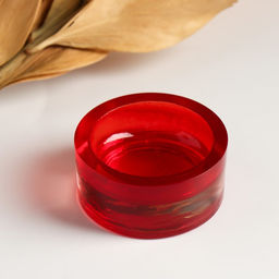 Подсвечник "Санта" 2,5х5,5 см КРАСНЫЙ