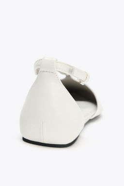 FLAT SHOES WITH ANKLE STRAP - Zara фото 4