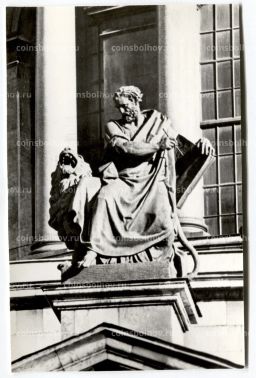 Открытка Исаакиевский собор Евангелист Марк . Скульптор И.П.Витали