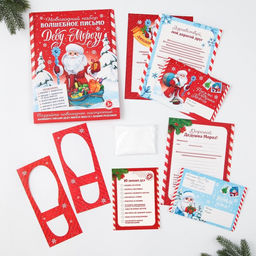 Новогодний набор для проведения праздника Новогодняя почта Деду Морозу