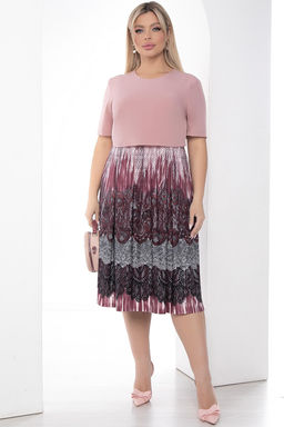 Платье Кэри (пыльная роза) П8990 - Lt collection фото 12