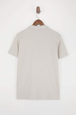 Tas Regular/Normal Kesim Yumusak Tuseli Polo Yaka T-shirt TMNSS26PO00006