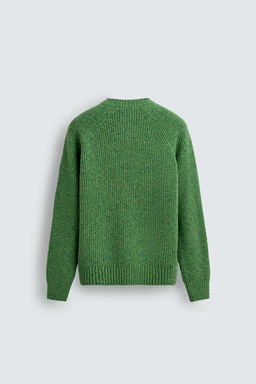 PURL KNIT FLECKED JUMPER - Zara фото 16