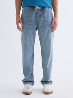 Baggy Fit Erkek Jean Pantolon