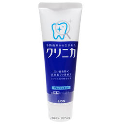 Зубная паста комплексного действия с освежающим ароматом Clinica Fresh Mint Lion, Япония, 130 г Акция