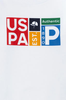 U. S. Polo Assn / Белый свитшот для мальчика - U.s. polo assn фото 4