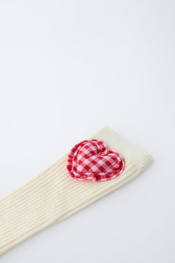 CALCET?N CORAZ?N VICHY / Crudo - Zara фото 3