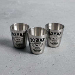 Набор стопок в мешке Мужик №1, 30 мл., 3 шт - Mode forrest фото 3