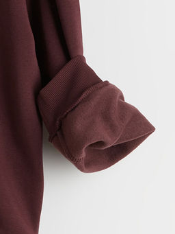 New York Bask?l? K?z ?ocuk Kal?n Sweatshirt