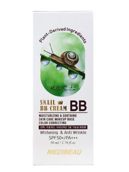 MEDIBEAU Многофункциональный ВВ-крем с экстрактом слизи улитки / Snail BB Cream SPF 50+/PA+++, 50 мл