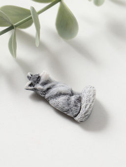 Магнит "Лисичка сидит" (барельеф), 3,5см