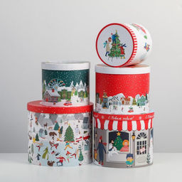 Набор подарочных коробок 5 в 1 С Новым годом, 13 1419.5 22 см - Дарите счастье фото 13