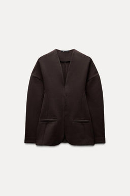 FITTED INTERLOCK BLAZER - Zara фото 5
