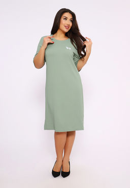 746 Платье трикотажное