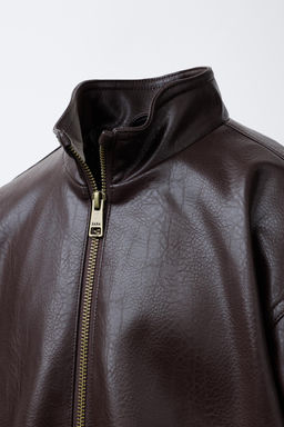 FAUX LEATHER JACKET - Zara фото 5