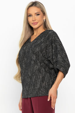 Джемпер трикотажный Джорджина (черный) Б14907-12М - Lt collection фото 5