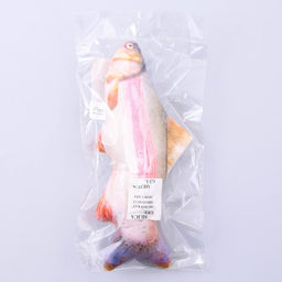 Игрушка для кошек с мятой Форель из текстиля, 20 см - Пушистое счастье фото 5