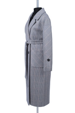 01-12275 Пальто женское демисезонное (пояс)