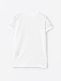 Bisiklet Yaka K?sa Kollu K?z ?ocuk Atlet - Waikiki фото 2