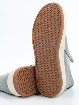 01-XKL24-069R GRAY/BLUE Ботинки демисезонные женские (натуральная кожа, байка)