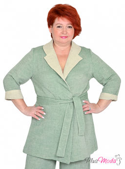 Жакет Модель №1549 размеры 44-84 - Plusmoda фото 7