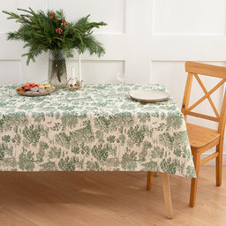 Скатерть 120х145, саржа, 100% хлопок, Гербариум ВБ - Традиция фото 26