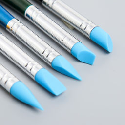 Набор инструментов для придания формы Краски 5 шт h=16 и 17 см дерево, металл, резина - Арт узор фото 2