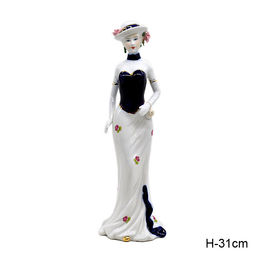 Статуэтка Дама 31 см / XH:068-G-12 /уп 24/