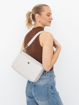 Сумка 9091Y l.gray Polina&Eiterou