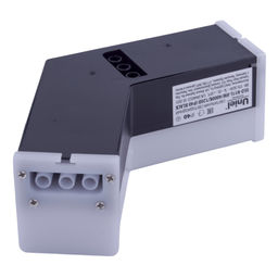 ULO-N11L-8W/4000K/120D IP40 BLACK Светильник светодиодный L-образный. Угол 120 градусов. Белый свет (4000K). 800Лм. Алюминий. Цвет черный. TM Uniel