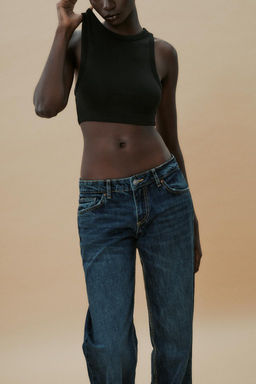 RIBBED STRAPPY TOP - Zara фото 2