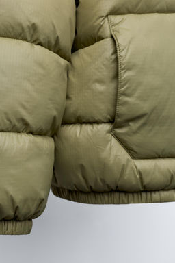 WATER-REPELLENT QUILTED COAT - Zara фото 6