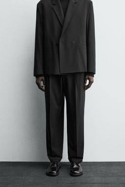 WOOL SUIT TROUSERS - Zara фото 2