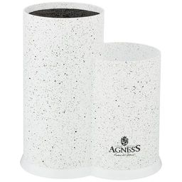 ПОДСТАВКА ДЛЯ НОЖЕЙ AGNESS АРКТИК УНИВЕРСАЛЬНАЯ,20*12*22СМ  фото 2