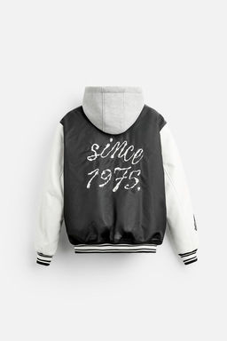 HOODED JACKET WITH PATCHES - Zara фото 8