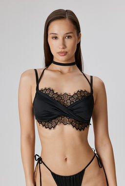 Infinity / Бюстгальтер Bralette жен. Burana черный