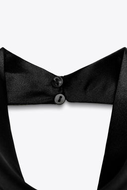 SATIN HALTER TOP - Zara фото 33