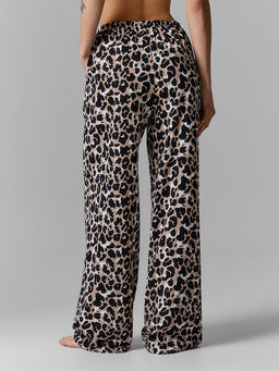 Брюки домашние женские с леопардовым принтом - Mark formelle фото 3