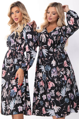 Платье Надежда (акварель блэк) НЬЮ П7063 - Lt collection фото 2