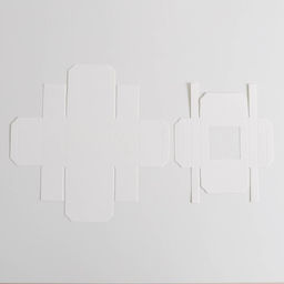 Цена за 5 шт. Коробка складная, крышка-дно,с окном, белая, 10 х 10 х 5 см - UPAK LAND фото 4