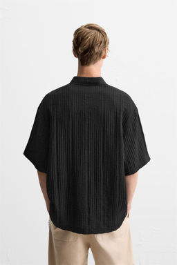 RAISED JACQUARD SHIRT - Zara фото 11