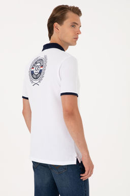 Erkek Beyaz Ti__rt - U.s. polo assn фото 5