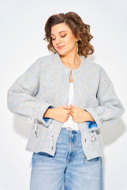 Жакет Liliana 1340н голубой меланж